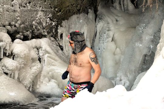 Morsy spod Młyna morsowali dla WOŚP [ZDJĘCIA]