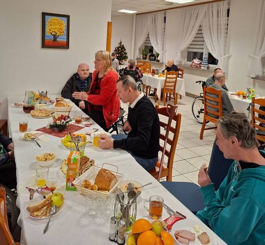 Spotkanie opłatkowe w DPS w Tyszowcach zorganizowane przez Stowarzyszenie "Samarytanin" [ZDJĘCIA]
