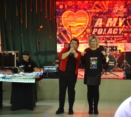 Koncerty, bieg, licytacje. Lubycza Królewska w finale WOŚP [ZDJĘCIA]