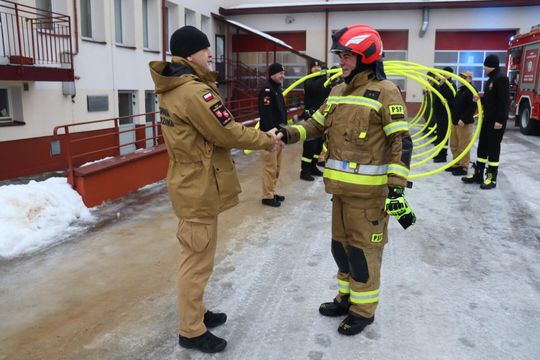 Tomaszów Lub.: St. asp. Krupa przeszedł na emeryturę [ZDJĘCIA]