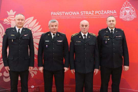 Tomaszów Lub.: St. asp. Krupa przeszedł na emeryturę [ZDJĘCIA]