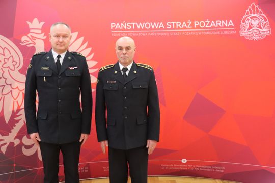 Tomaszów Lub.: St. asp. Krupa przeszedł na emeryturę [ZDJĘCIA]