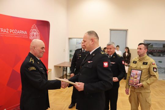 Tomaszów Lub.: St. asp. Krupa przeszedł na emeryturę [ZDJĘCIA]