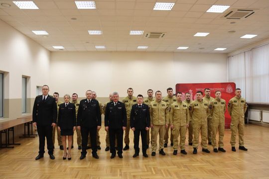 Tomaszów Lub.: St. asp. Krupa przeszedł na emeryturę [ZDJĘCIA]