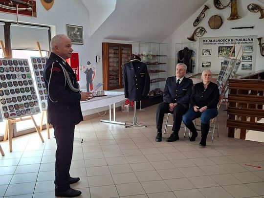 Pożegnanie strażaka w gminie Tomaszów Lubelski - galeria zdjęć