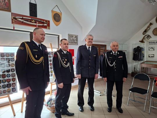 Pożegnanie strażaka w gminie Tomaszów Lubelski - galeria zdjęć