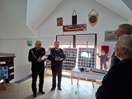 Pożegnanie strażaka w gminie Tomaszów Lubelski - galeria zdjęć