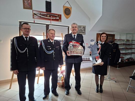 Pożegnanie strażaka w gminie Tomaszów Lubelski - galeria zdjęć