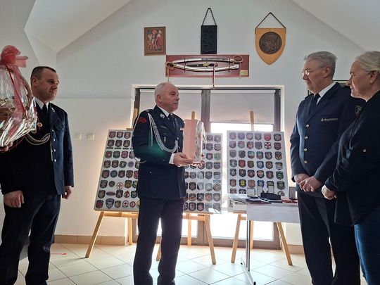Pożegnanie strażaka w gminie Tomaszów Lubelski - galeria zdjęć