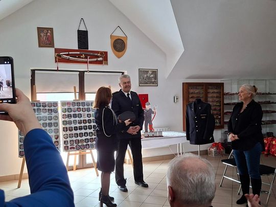 Pożegnanie strażaka w gminie Tomaszów Lubelski - galeria zdjęć