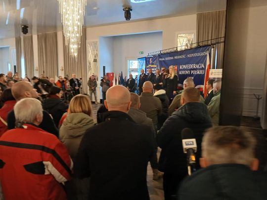 Grzegorz Braun w Zamościu - galeria zdjęć ze spotkania