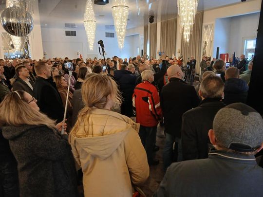 Grzegorz Braun w Zamościu - galeria zdjęć ze spotkania