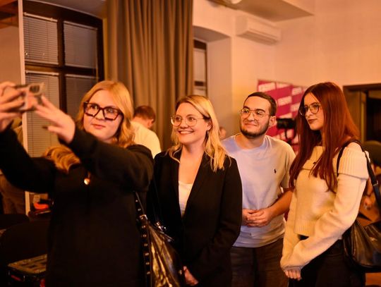 Adrian Zandberg w Zamościu. Zobacz zdjęcia ze spotkania z mieszkańcami miasta