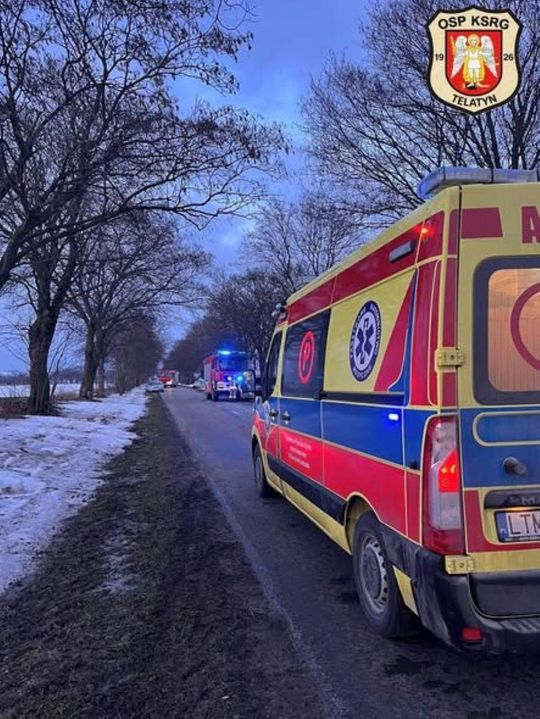 Telatyn: Nietrzeźwa 50-latka zderzyła się z dwoma samochodami [ZDJĘCIA]