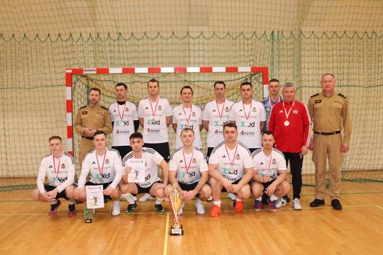 Mistrzostwa Województwa Lubelskiego Strażaków PSP w Halowej Piłce Nożnej [ZDJĘCIA]