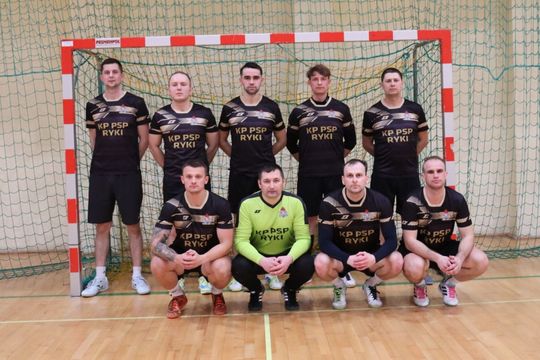 Mistrzostwa Województwa Lubelskiego Strażaków PSP w Halowej Piłce Nożnej [ZDJĘCIA]