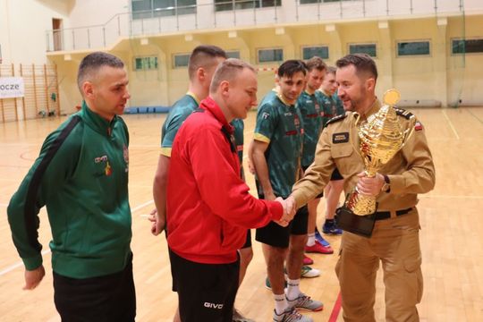 Mistrzostwa Województwa Lubelskiego Strażaków PSP w Halowej Piłce Nożnej [ZDJĘCIA]