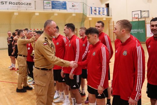 Mistrzostwa Województwa Lubelskiego Strażaków PSP w Halowej Piłce Nożnej [ZDJĘCIA]
