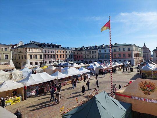 Jarmark Kaziukowy w Zamościu [ZDJĘCIA]