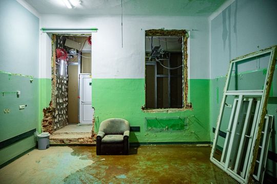 Tomaszów Lub.: Zaczęła się przebudowa starej części szpitala powiatowego [ZDJĘCIA]