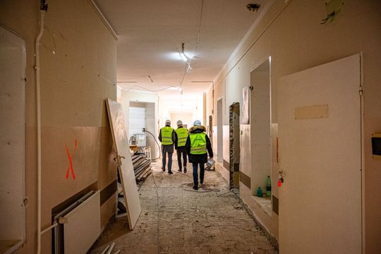Tomaszów Lub.: Zaczęła się przebudowa starej części szpitala powiatowego [ZDJĘCIA]