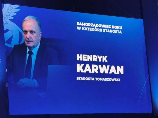 Starosta Tomaszowski Samorządowcem Roku 2025 [ZDJĘCIA]