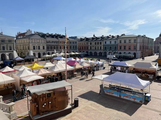 Festiwal czekolady na Rynku Wielkim w Zamościu - galeria zdjęć