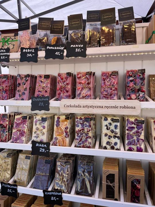 Festiwal czekolady na Rynku Wielkim w Zamościu - galeria zdjęć