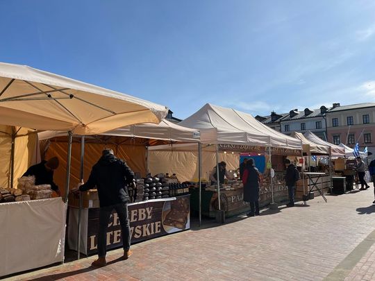 Festiwal czekolady na Rynku Wielkim w Zamościu - galeria zdjęć