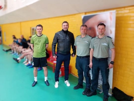 Zamość: Mundurowi zagrali dla Tomka [ZDJĘCIA]