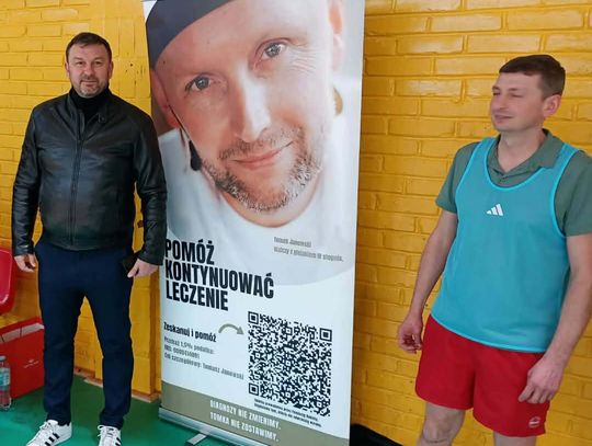 Zamość: Mundurowi zagrali dla Tomka [ZDJĘCIA]