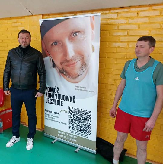 Zamość: Mundurowi zagrali dla Tomka [ZDJĘCIA]