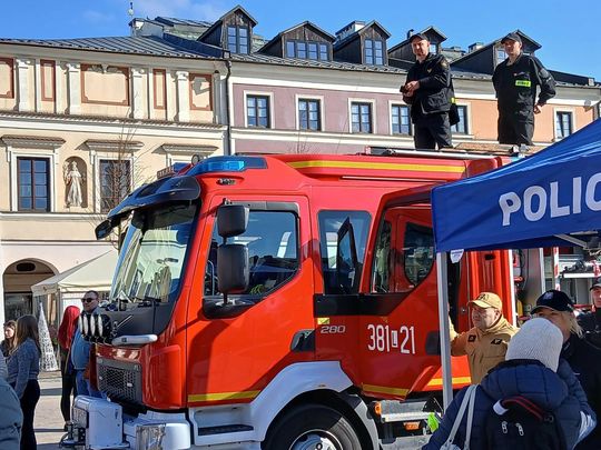 Rejestracja dawców szpiku na Rynku Wielkim w Zamościu - galeria zdjęć