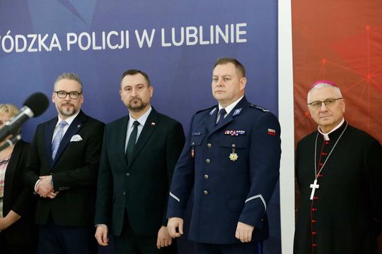 "Jajeczko" służb mundurowych Lubelszczyzny. Zobacz fotorelację z wielkanocnego spotkania