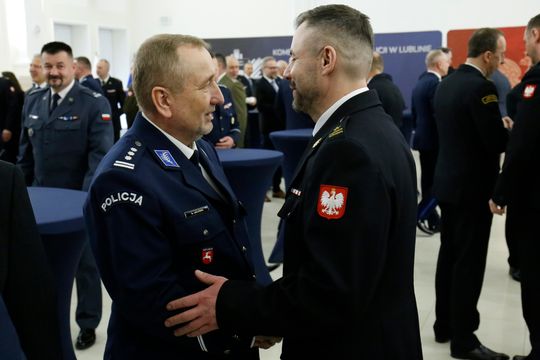 "Jajeczko" służb mundurowych Lubelszczyzny. Zobacz fotorelację z wielkanocnego spotkania