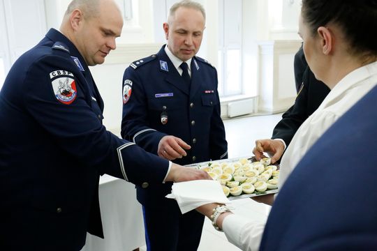 "Jajeczko" służb mundurowych Lubelszczyzny. Zobacz fotorelację z wielkanocnego spotkania