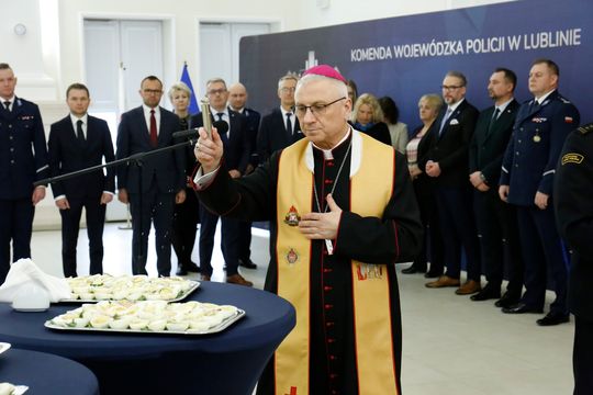 "Jajeczko" służb mundurowych Lubelszczyzny. Zobacz fotorelację z wielkanocnego spotkania