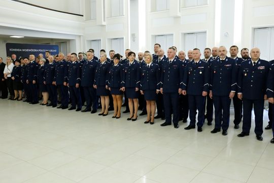 "Jajeczko" służb mundurowych Lubelszczyzny. Zobacz fotorelację z wielkanocnego spotkania