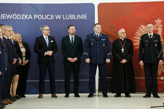 "Jajeczko" służb mundurowych Lubelszczyzny. Zobacz fotorelację z wielkanocnego spotkania