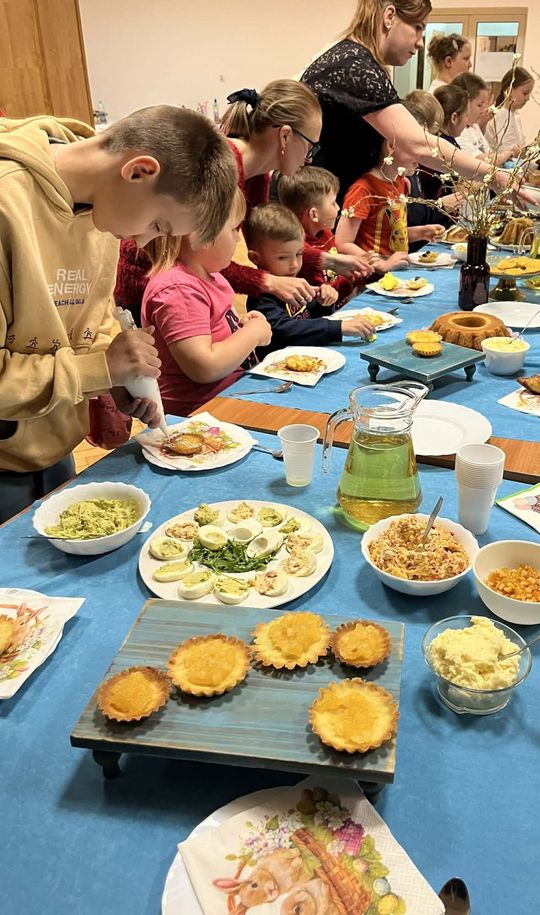 Rodzinne warsztaty wielkanocne w Tyszowcach [ZDJĘCIA]