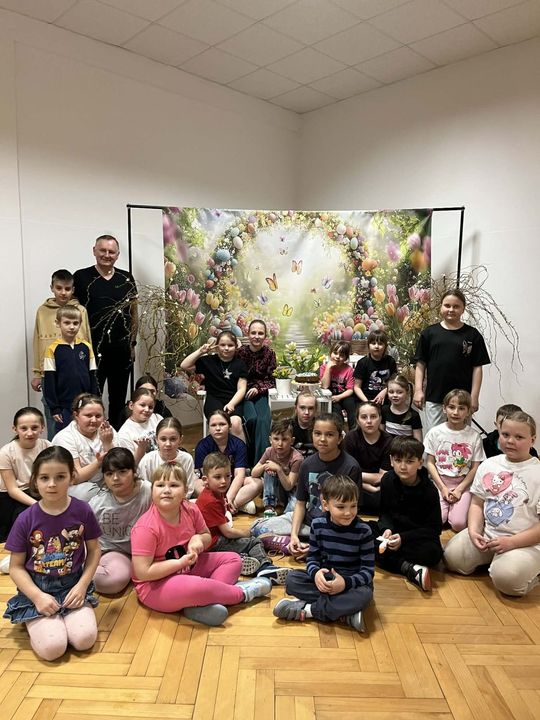 Rodzinne warsztaty wielkanocne w Tyszowcach [ZDJĘCIA]