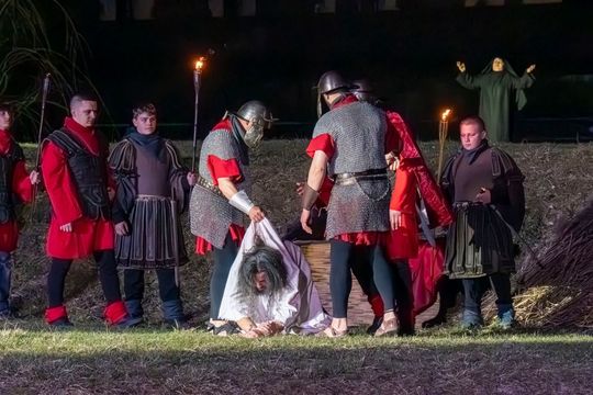 Misterium Męki Pańskiej w Zamościu [ZDJĘCIA]