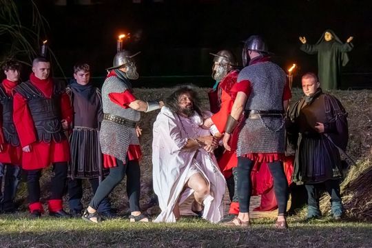 Misterium Męki Pańskiej w Zamościu [ZDJĘCIA]