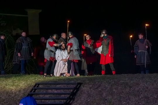 Misterium Męki Pańskiej w Zamościu [ZDJĘCIA]