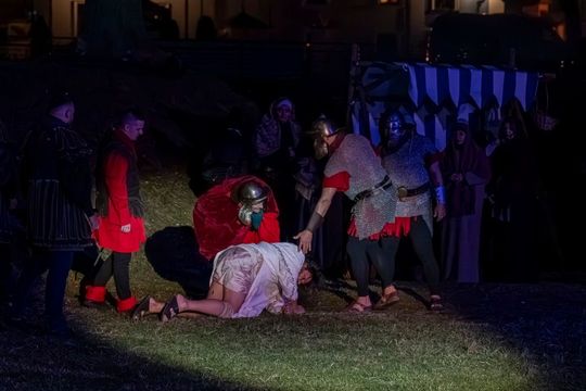 Misterium Męki Pańskiej w Zamościu [ZDJĘCIA]