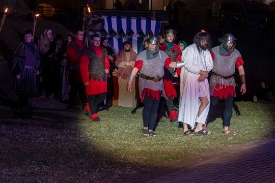Misterium Męki Pańskiej w Zamościu [ZDJĘCIA]