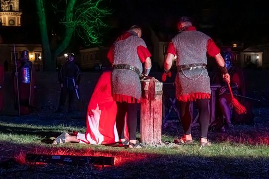 Misterium Męki Pańskiej w Zamościu [ZDJĘCIA]