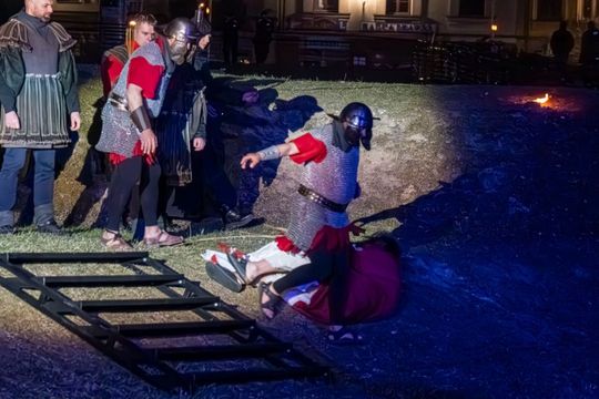 Misterium Męki Pańskiej w Zamościu [ZDJĘCIA]