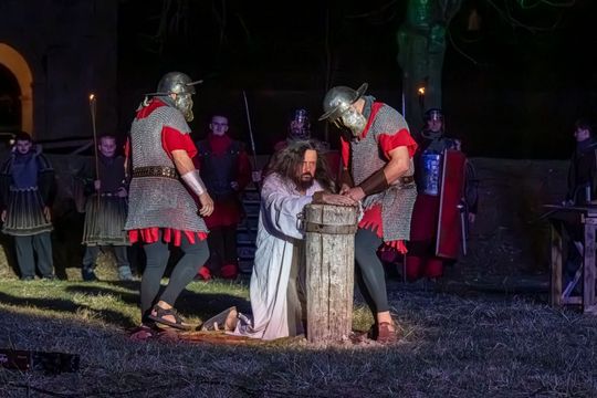 Misterium Męki Pańskiej w Zamościu [ZDJĘCIA]