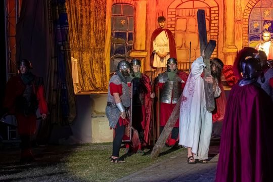 Misterium Męki Pańskiej w Zamościu [ZDJĘCIA]